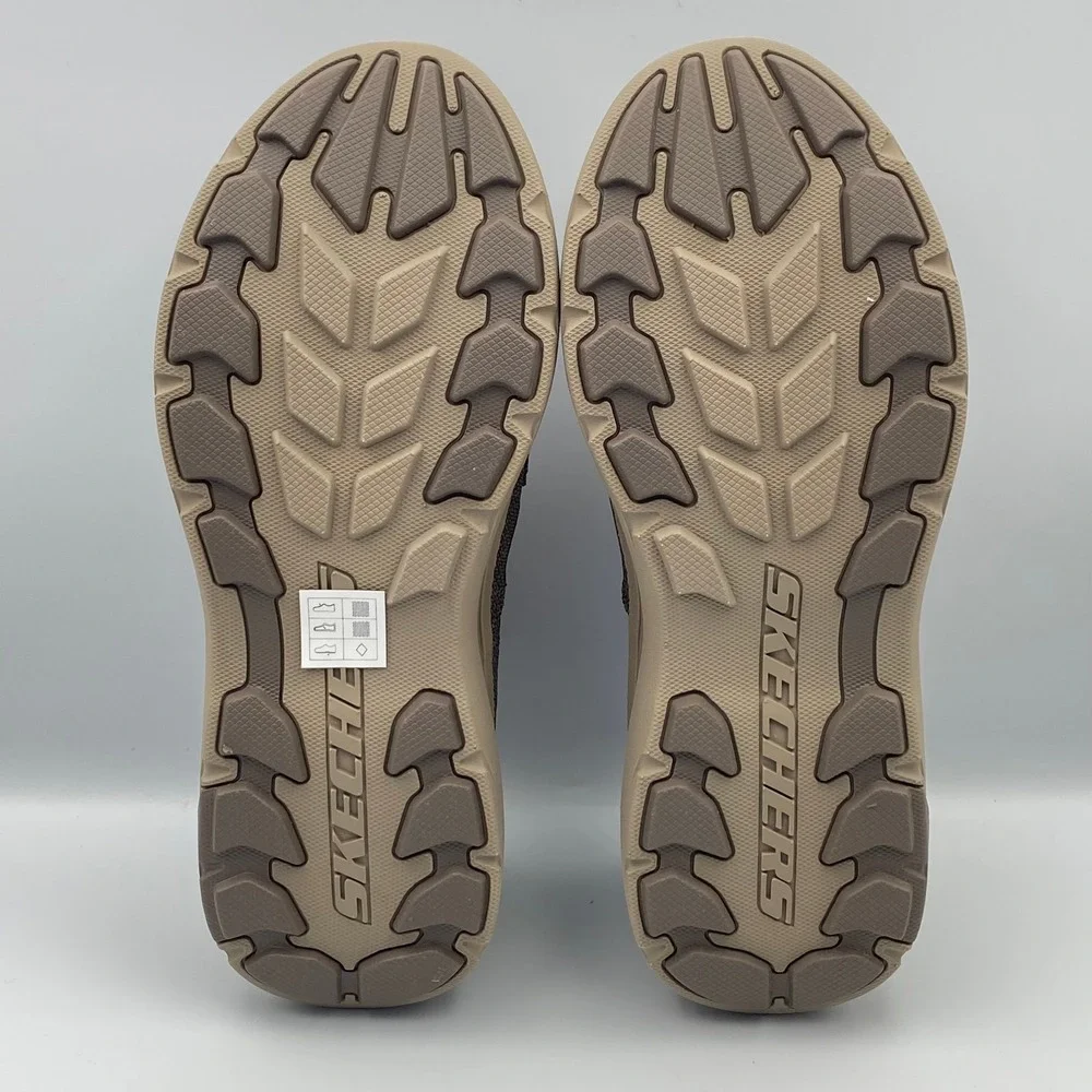 SKECHERS Men's Size 11.5 Hands Free‎ Slip-Ins Pollard-Wilfred Taupe Shoes 205451